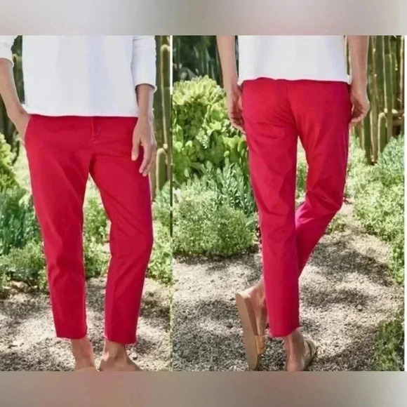Frank & Eileen Pants - FRANK & EILEEN WICKLOW ITALIAN CROP CHINO PANTS Size 10